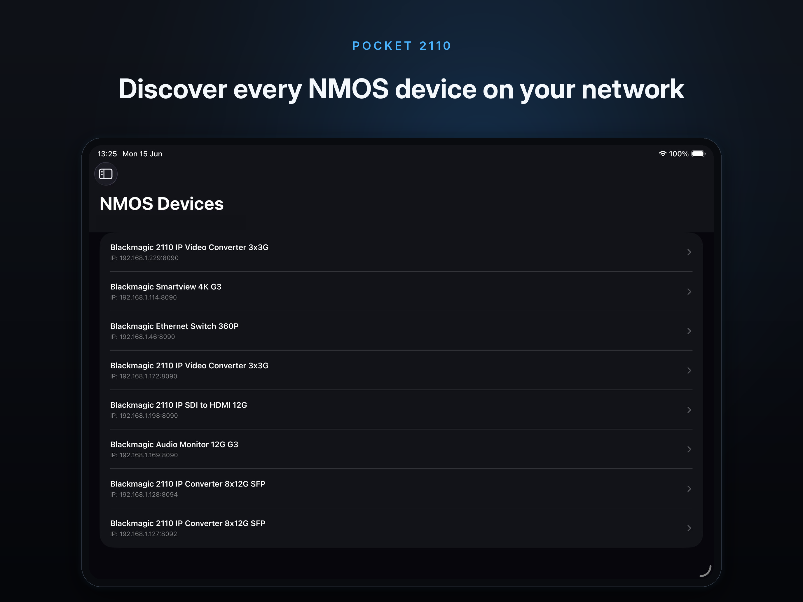 NMOS Device Discovery